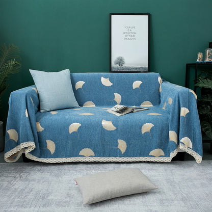 Decorative Floral Print Sofa Cover