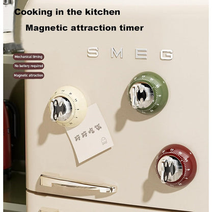 Magnetic Mechanical Kitchen Timer Bowlift