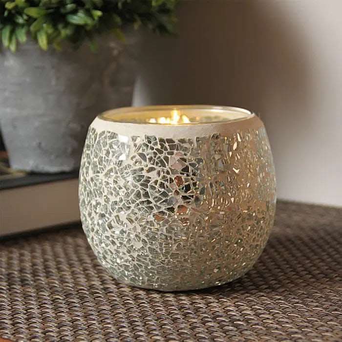 Skanto | Mosaic Glass Candle Holder for Home Decor