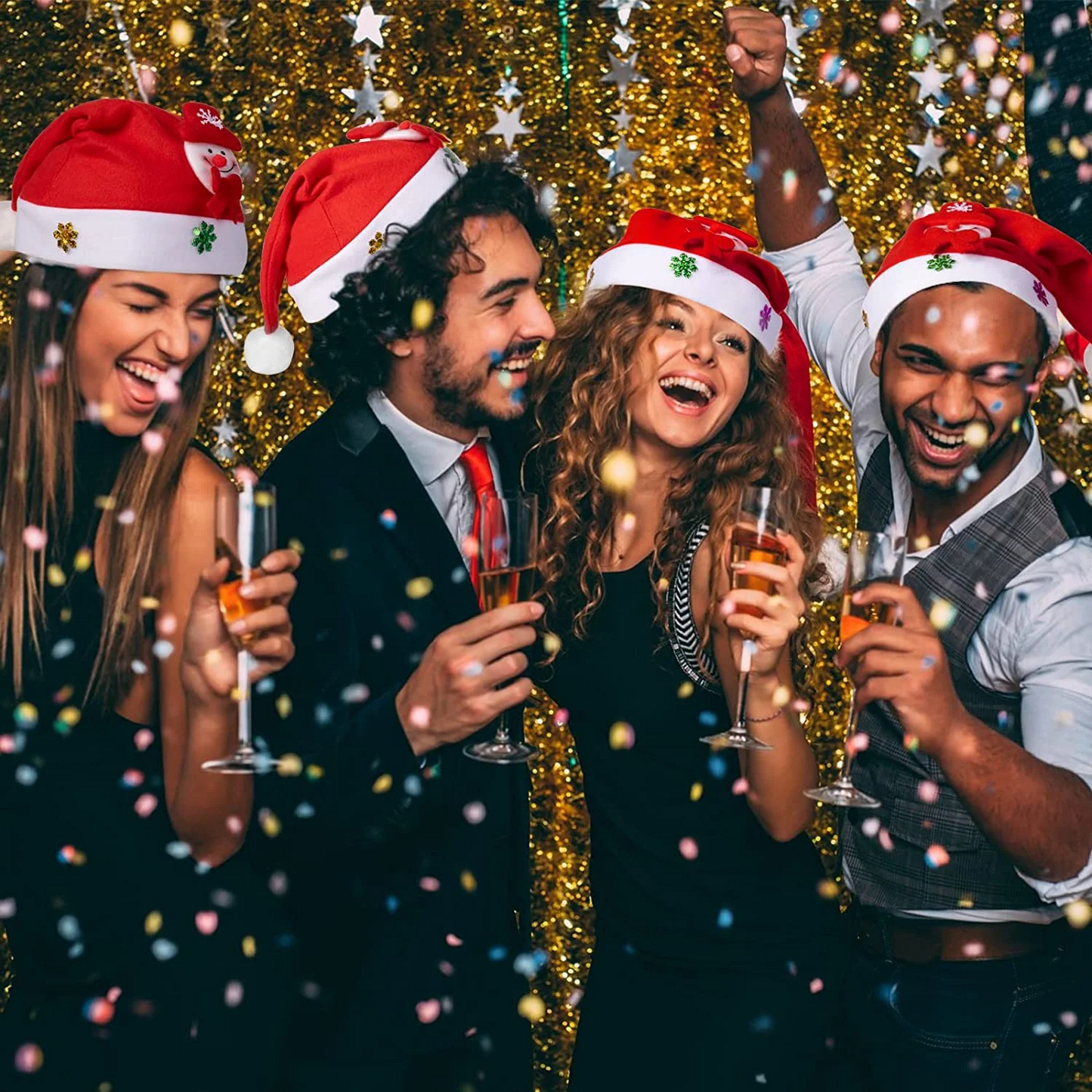 Skanto | Merry Christmas LED Light Hat Santa