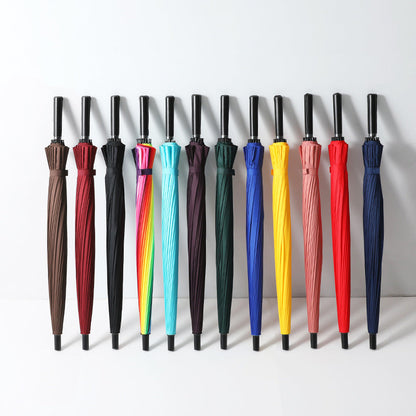 Ladies elegant parasol with stable structure and ergonomic handle Bowlift
