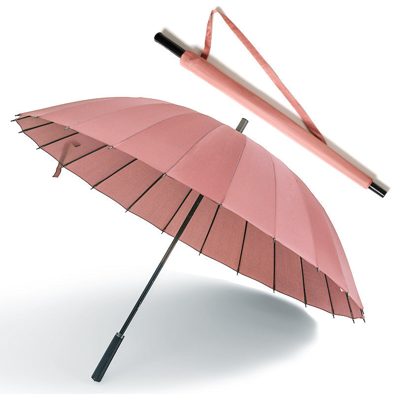 Ladies elegant parasol with stable structure and ergonomic handle Bowlift