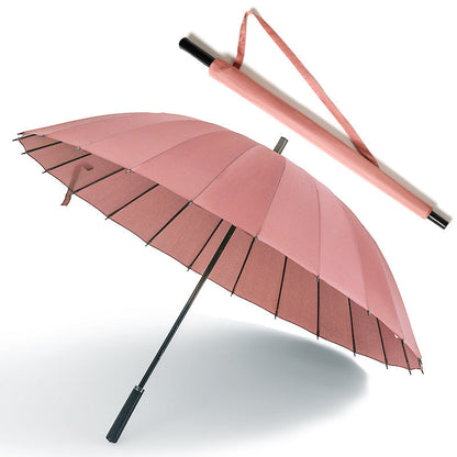 Ladies elegant parasol with stable structure and ergonomic handle Bowlift