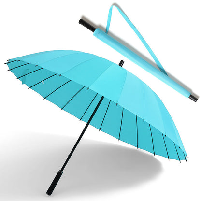 Ladies elegant parasol with stable structure and ergonomic handle Bowlift