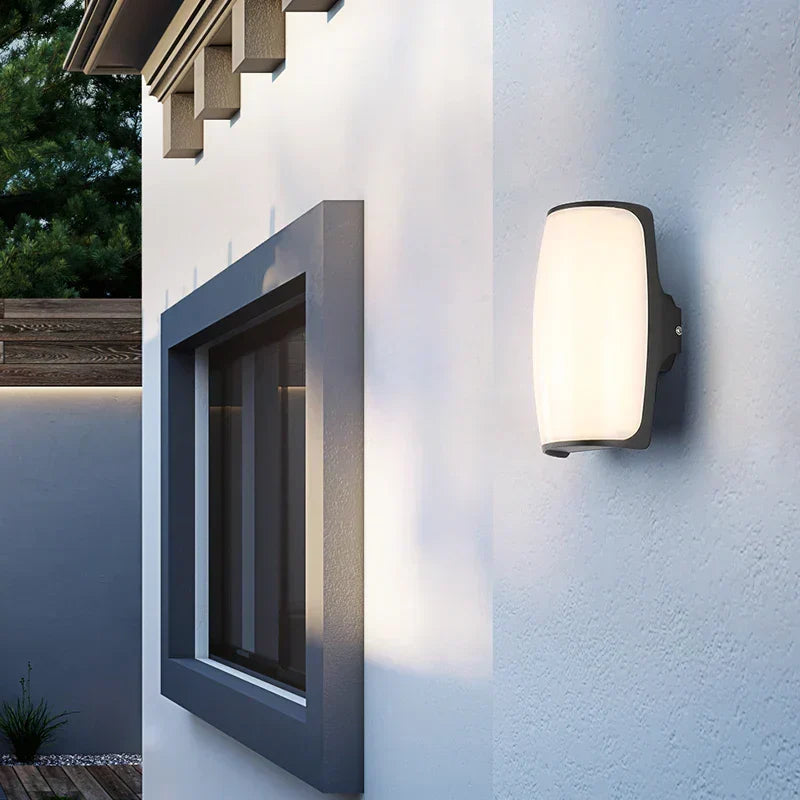 Brehn | Outdoor Wall Light LED waterproof IP65 black modern