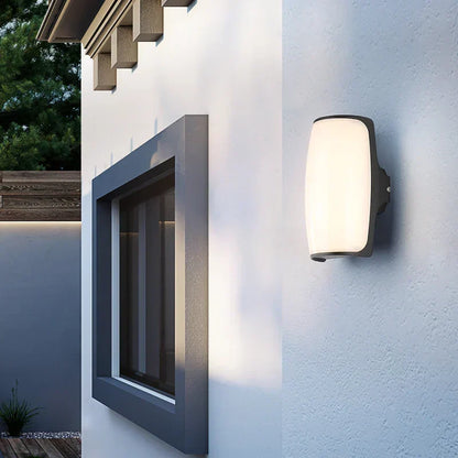 Brehn | Outdoor Wall Light LED waterproof IP65 black modern