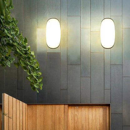 Brehn | Outdoor Wall Light LED waterproof IP65 black modern