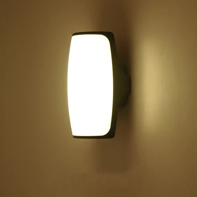Brehn | Outdoor Wall Light LED waterproof IP65 black modern