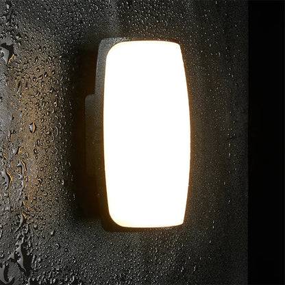 Brehn | Outdoor Wall Light LED waterproof IP65 black modern