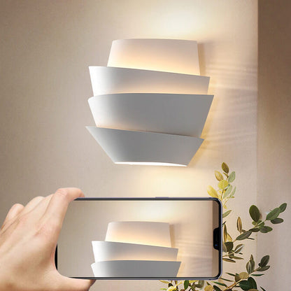 Skanto | NordGlow Dual Light Wall Sconce – Scandinavian Style Iron Wall Lamp for Modern Interiors