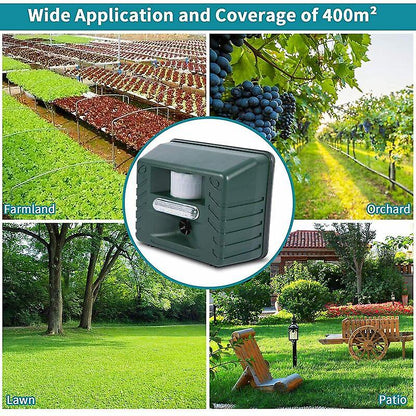 BowLift | Ultrasonic Woodpecker Repeller – Effective & Humane Bird Deterrent for Gardens & Homes
