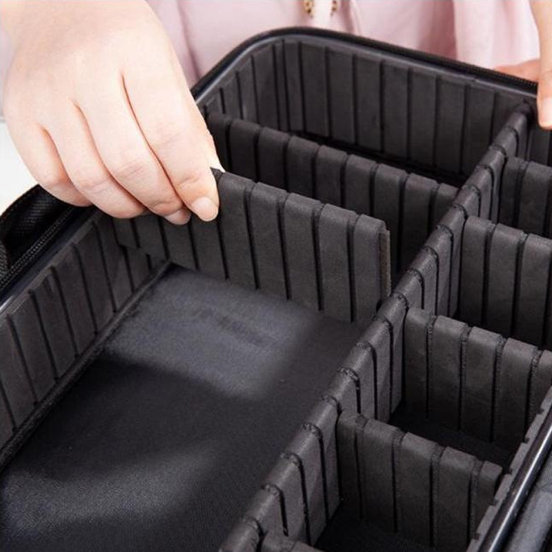 BowLift | Makeup Cosmetic Storage Bag with Adjustable Compartment
