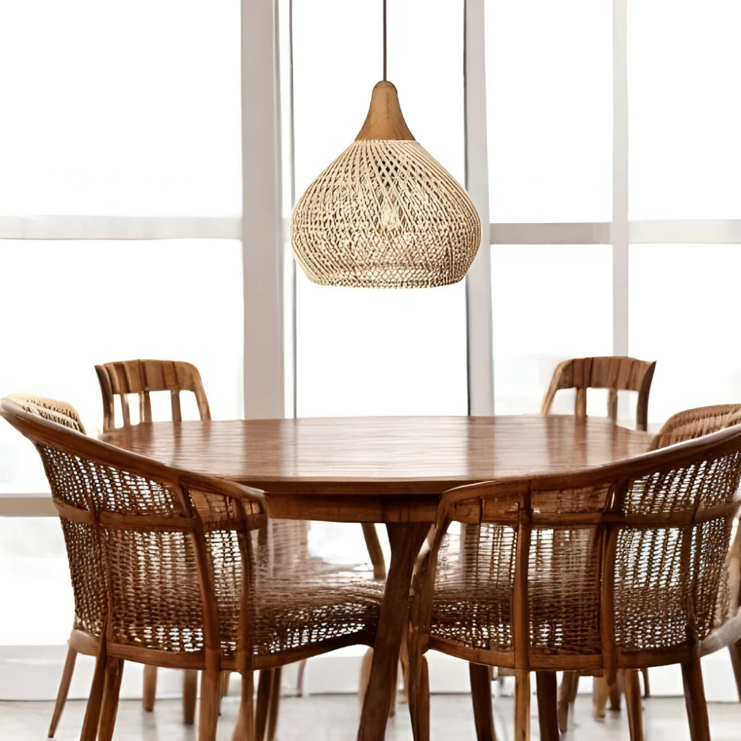 Skanto | Rattan Boho Pendant Lamp
