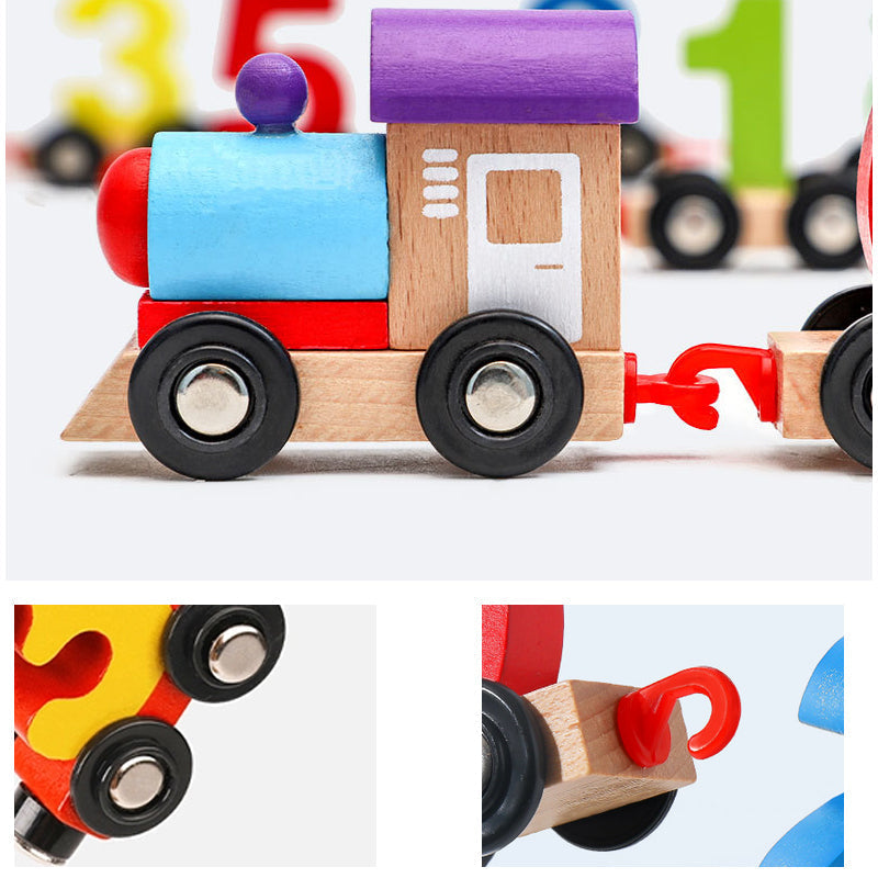 Skanto | Wooden Digital Train Toy