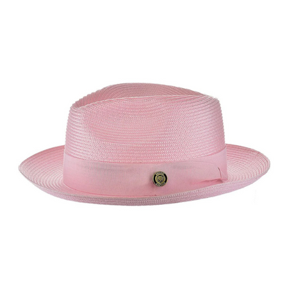 Natural Straw Fedora Hat | Bowlift