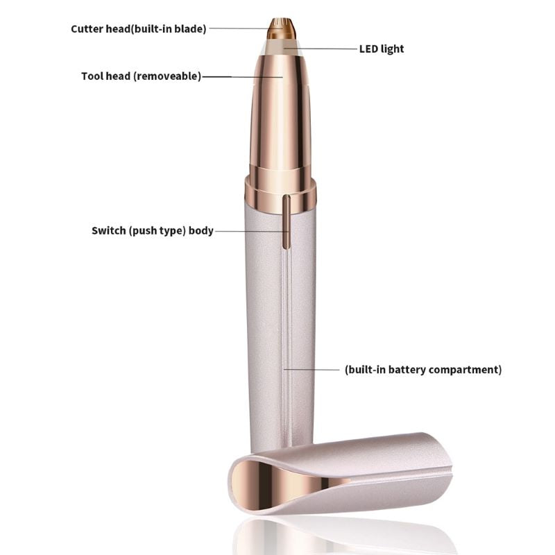 2 IN 1 EYEBROW & FACE TRIMMER Bowlift