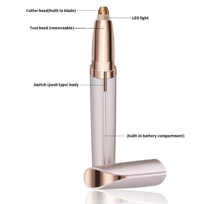 2 IN 1 EYEBROW & FACE TRIMMER Bowlift