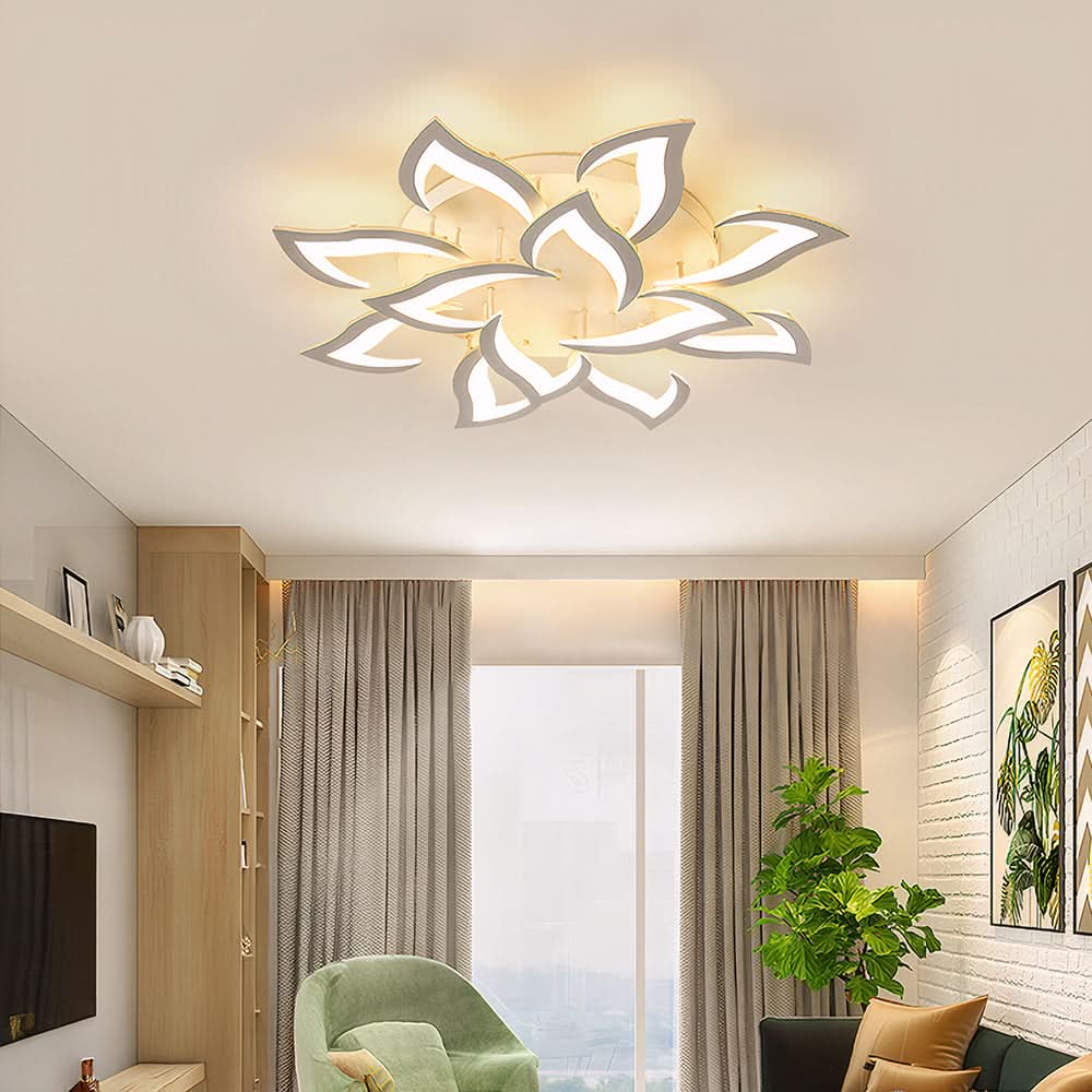 Skanto | Modern Floral LED Ceiling Lamp for Home Decor
