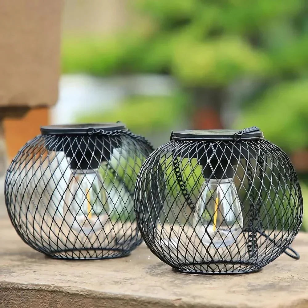 Skanto | Sunny Garden Solar Lantern – Waterproof LED Outdoor Light with Auto Sensor