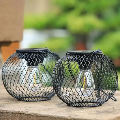 Skanto | Sunny Garden Solar Lantern – Waterproof LED Outdoor Light with Auto Sensor