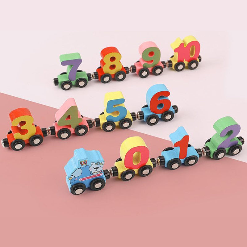 Skanto | Wooden Digital Train Toy