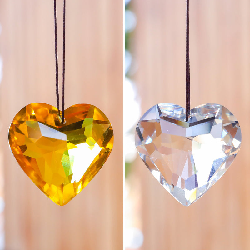 Skanto | Hanging Heart Sun Catcher Prism Craft Projects