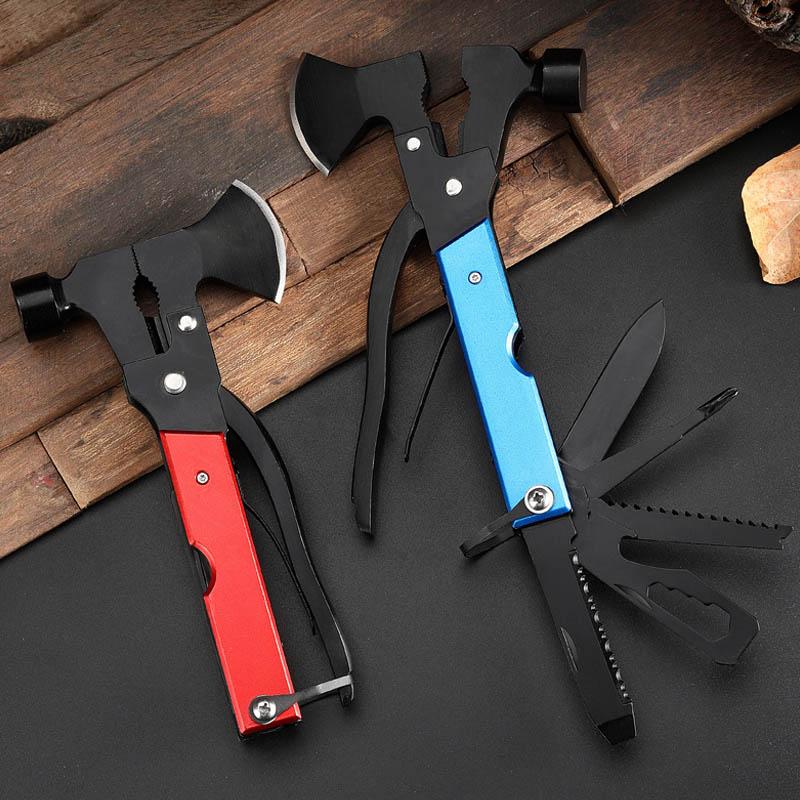 Skanto | Steel Hammer Axe Multi-tool for Camping