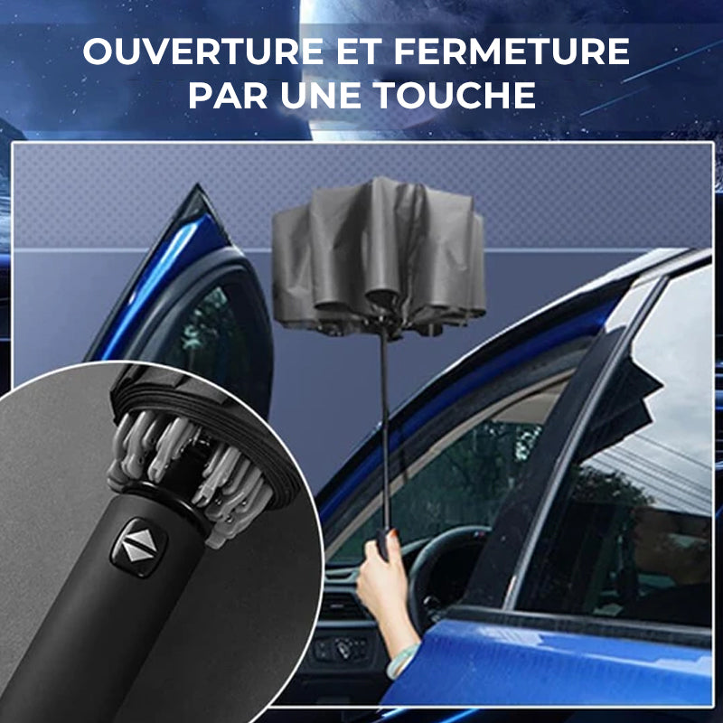 Windproof sun umbrella and rain umbrella with LED | Karnz