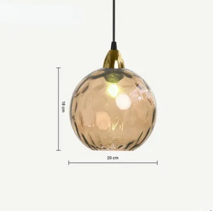 Skanto | Glass Ball Pendant Lamp - LumiSphere