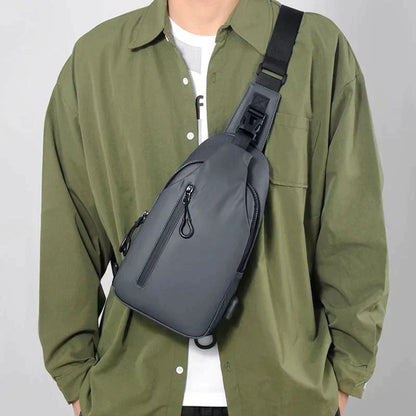 UrbanShield Waterproof Shoulder Bag with Anti-Theft Design | Karnz