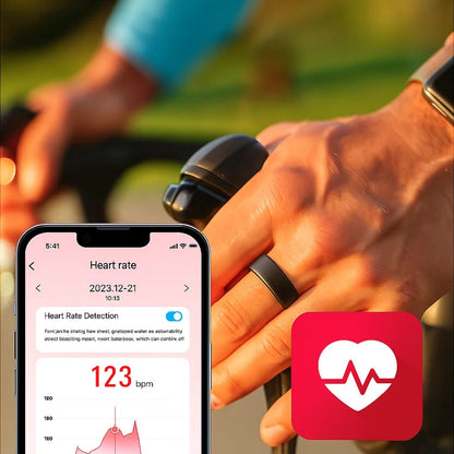 Skanto | Smart Ring Sleep & Wellness Tracker - Waterproof Fitness Tracker Ring for Active Lifestyles - Health Monitoring Device