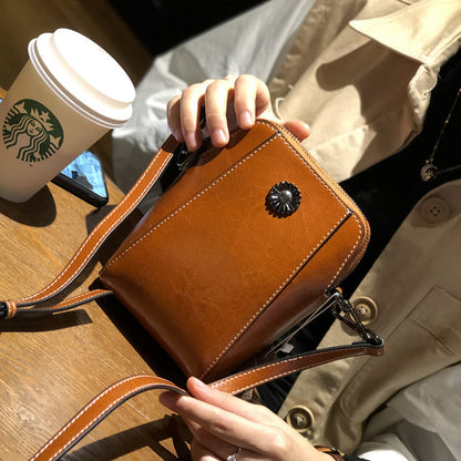 BowLift | Women's Soft Leather Mobile Phone Bag