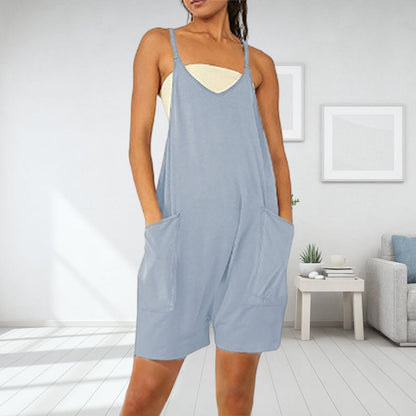 Sleeveless Dress with Pockets | Skanto