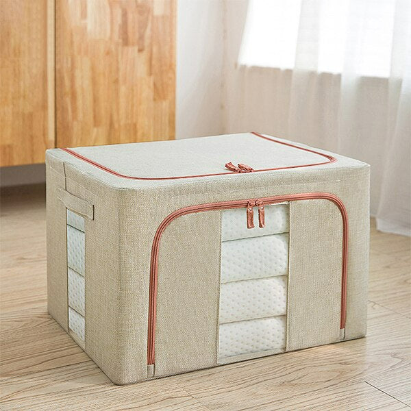 Cloth Steel Frame Storage Box Compactable Bowlift