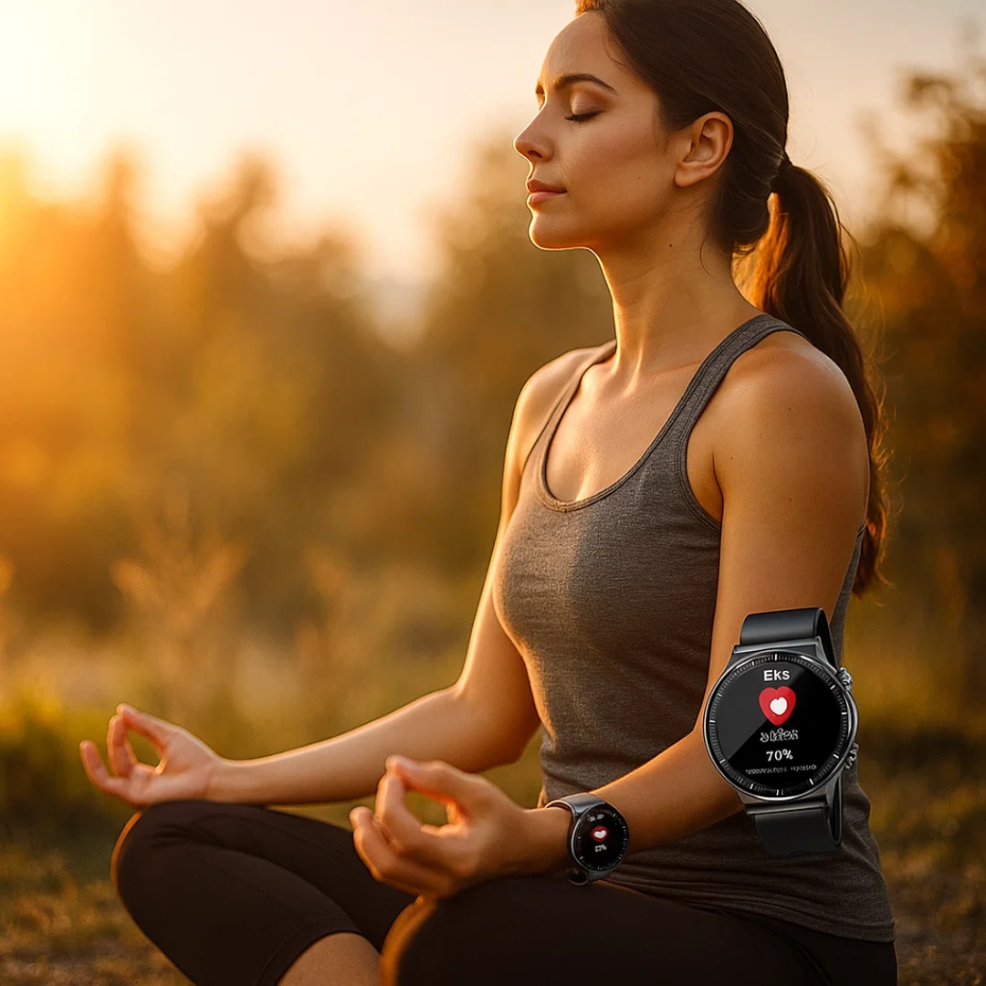 Skanto | CardioSense – Medical ECG Smartwatch with Osram Sensor and 24/7 Health Tracking