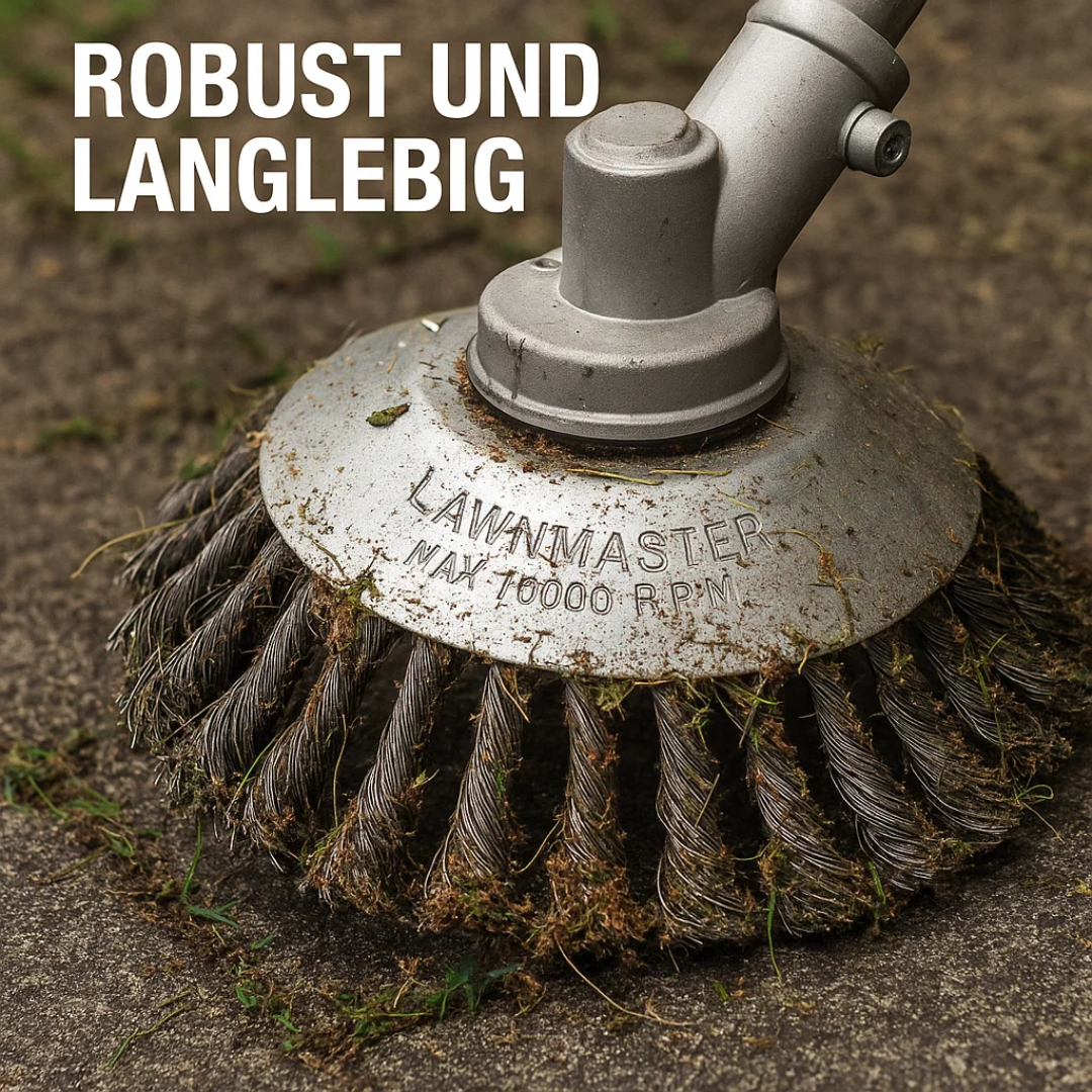 GrassCut TurboHead – Universal 6-Blade Weed Brush for Trimmers | Bowlift