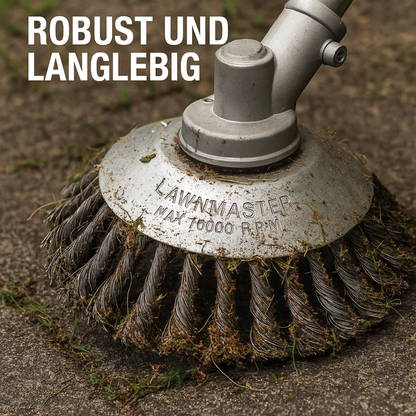 GrassCut TurboHead – Universal 6-Blade Weed Brush for Trimmers | Bowlift
