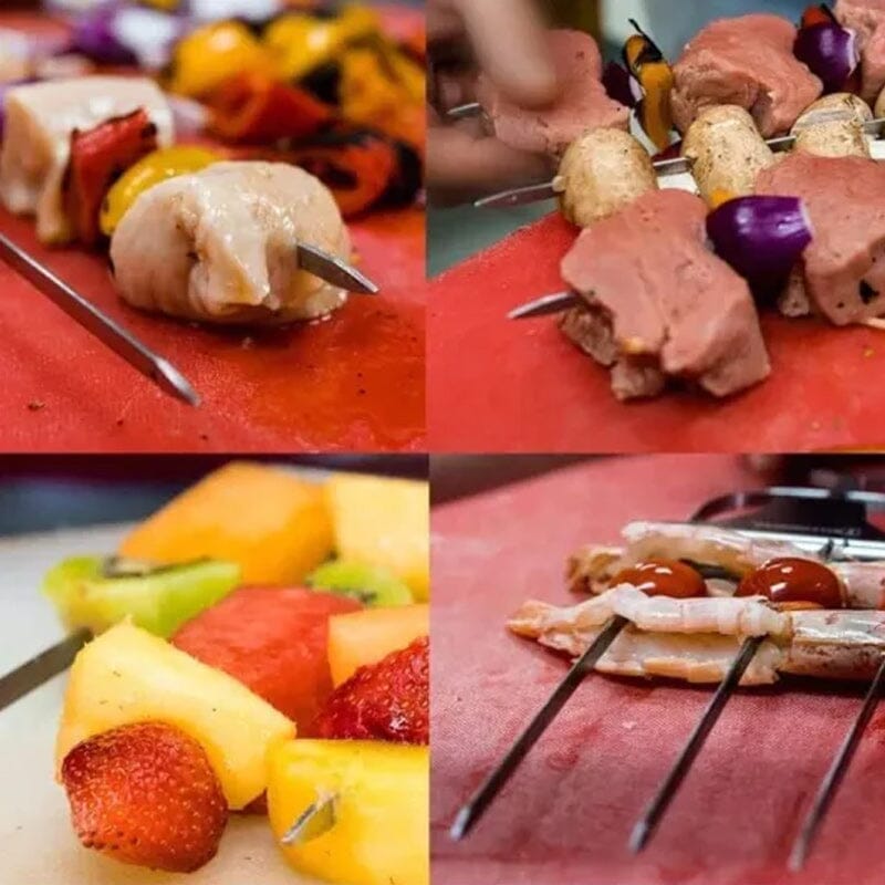 BowLift | 3 Way Grill Skewers - GrillSavant