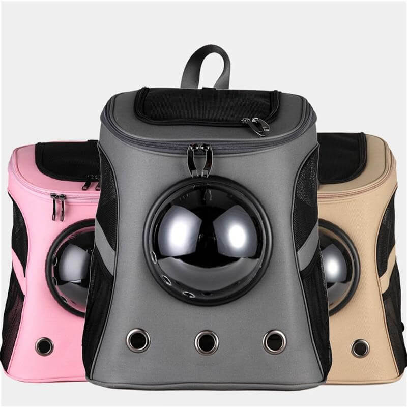 BowLift | Spacious View Cat Backpack – Comfortable Pet Carrier with Bubble Window