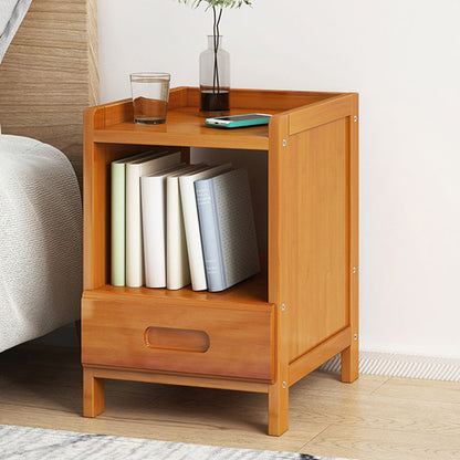 Sandsberg | BambooLux Nightstand | Minimalist Bamboo Design | 1-2 Drawers | Sustainable & Functional for the Bedroom