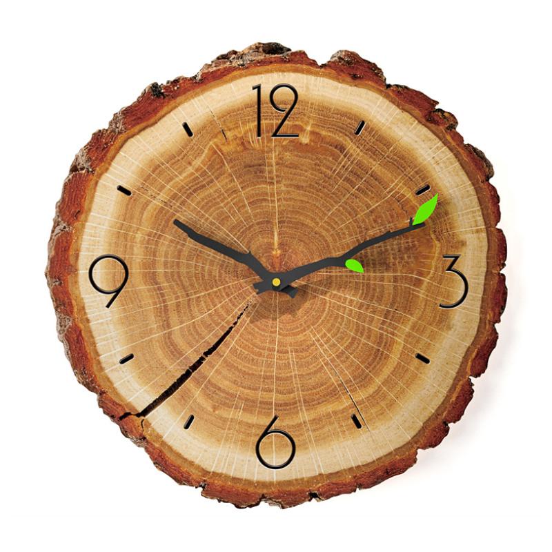 BowLift | Wooden Annual Rings Wall Clock