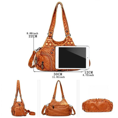 Skanto | Soft Leather Handbag