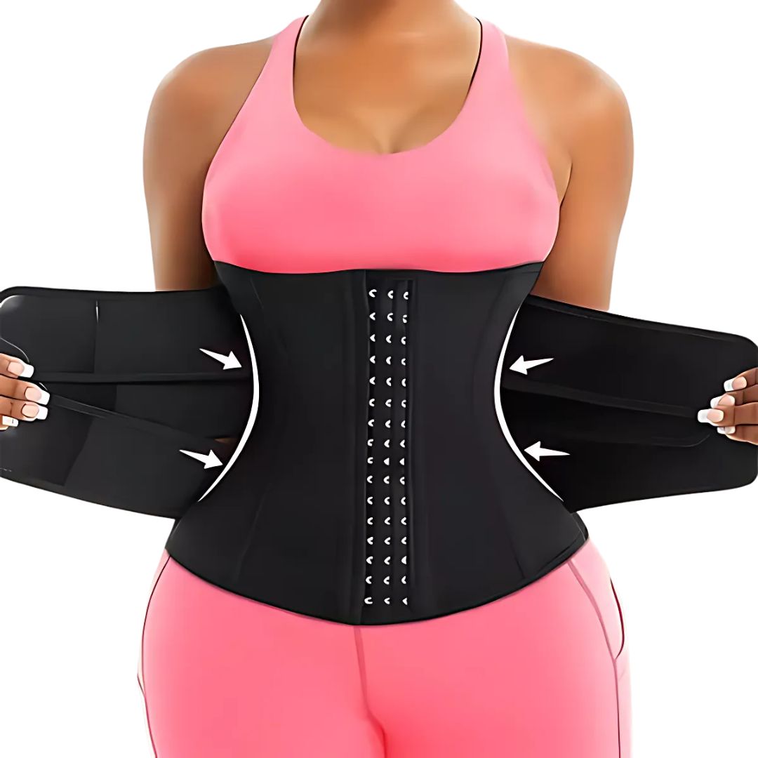 ThermoCore | Waist Trainer – Triple Compression – Breathable Neoprene Fit – Post-Workout & Postpartum Breast Lift
