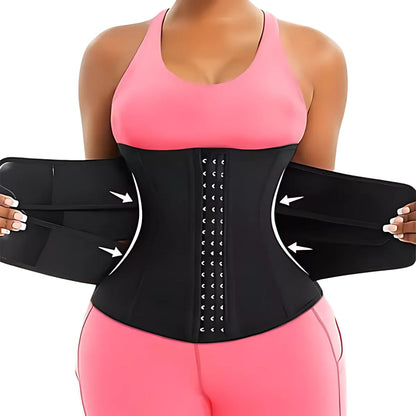 ThermoCore | Waist Trainer – Triple Compression – Breathable Neoprene Fit – Post-Workout & Postpartum Breast Lift