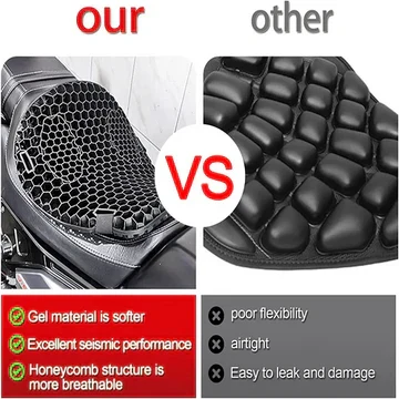 Skanto Skanto | Motorcycle Gel Seat Cushion for Long Rides