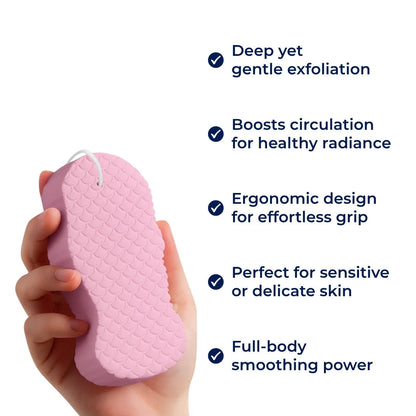 Removes Dead Skin Cells & Boosts Circulation – Soft Quick-Dry Design – Gentle on Sensitive Skin Skanto