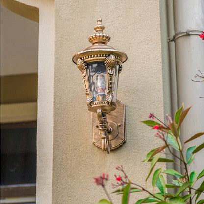 BowLift | Outdoor Vintage Glass Wall Lantern Light