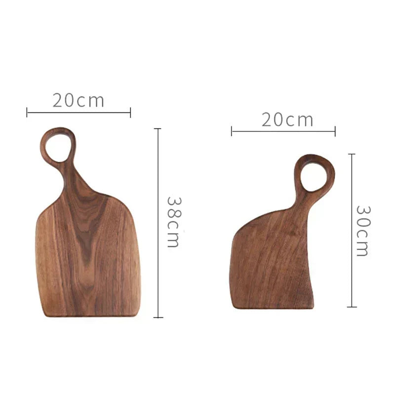 Skanto | NutriCraft – Luxurious Walnut Cutting Board with Double-Sided Functionality for Kitchen and Presentation