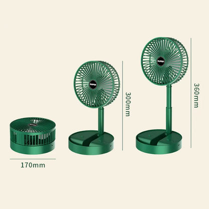 Foldable quiet electric Desktop USB fan