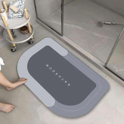 Bathroom sliding door doormat. | Karnz